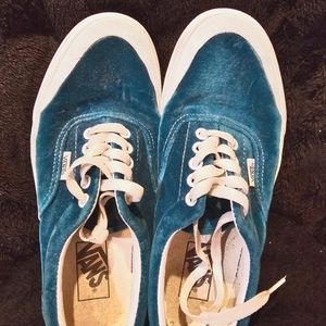 Dark Teal Vans